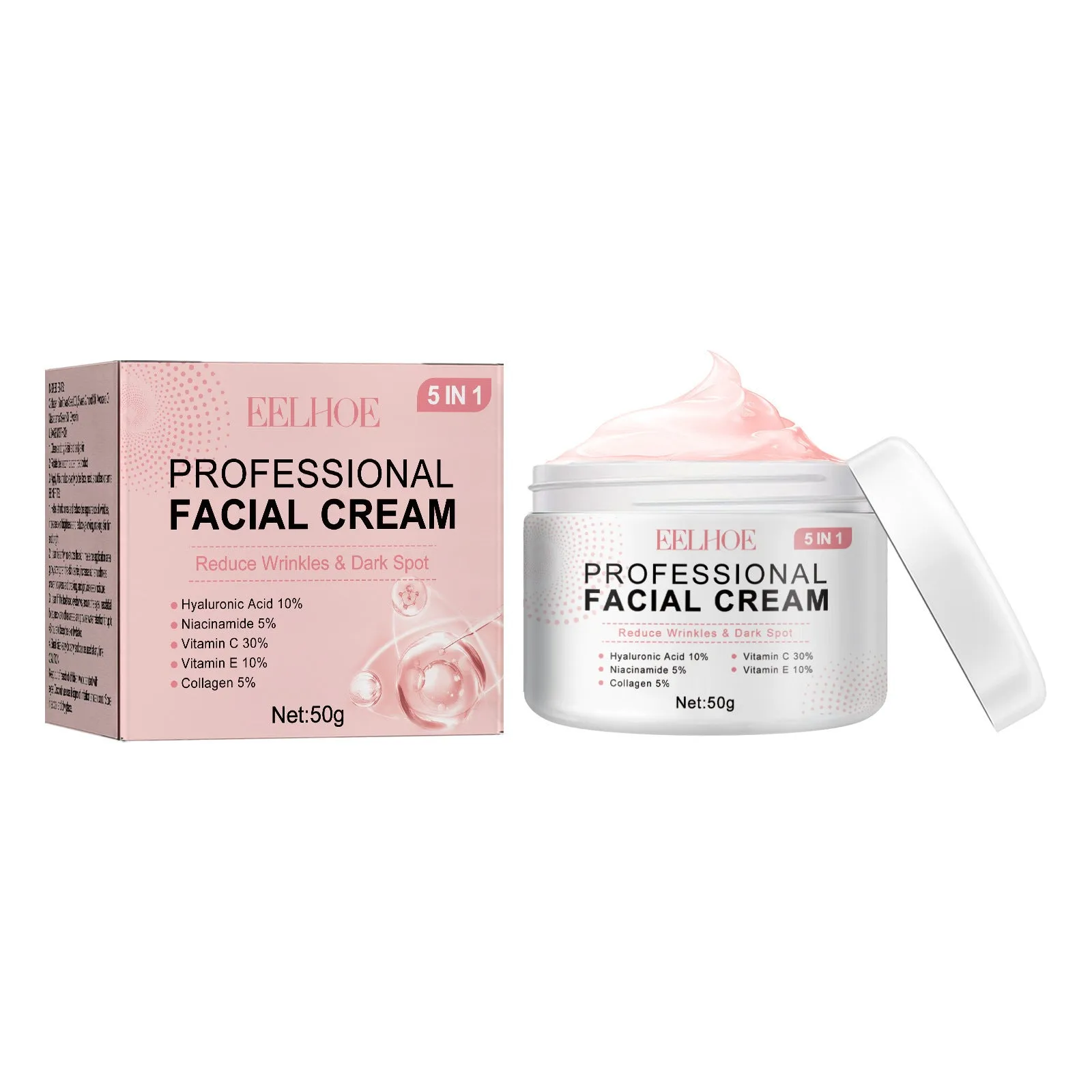 5-in-1 Facial Care Cream - Skin Tightening & Hydrating