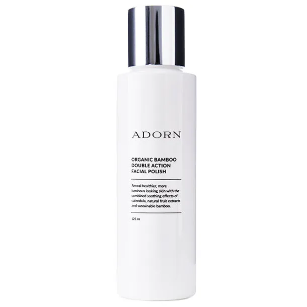 Adorn Organic Bamboo Double Action Facial Polish