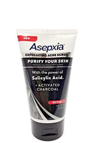 Asepxia Exfoliating Acne Scrub/4.5FL/ oil Free