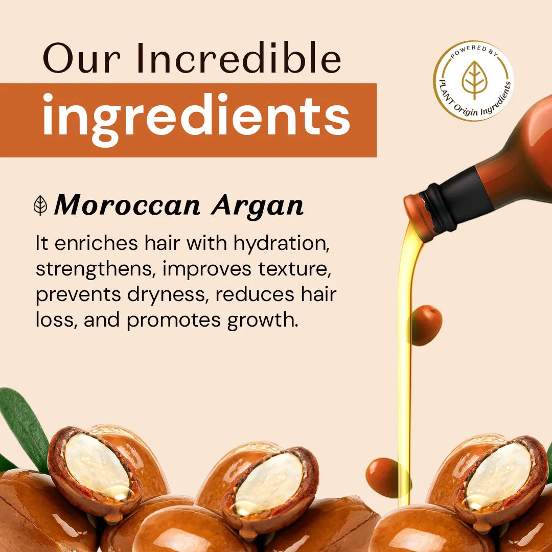 atulya Moroccan Argan Oil Shampoo - 300ml (Add 2 Products in the Cart & Get 1 Free Product Use Code: B1G1)