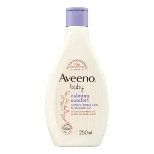 Aveeno Baby Calming Comfort Bedtime Bath and Wash, 250ml