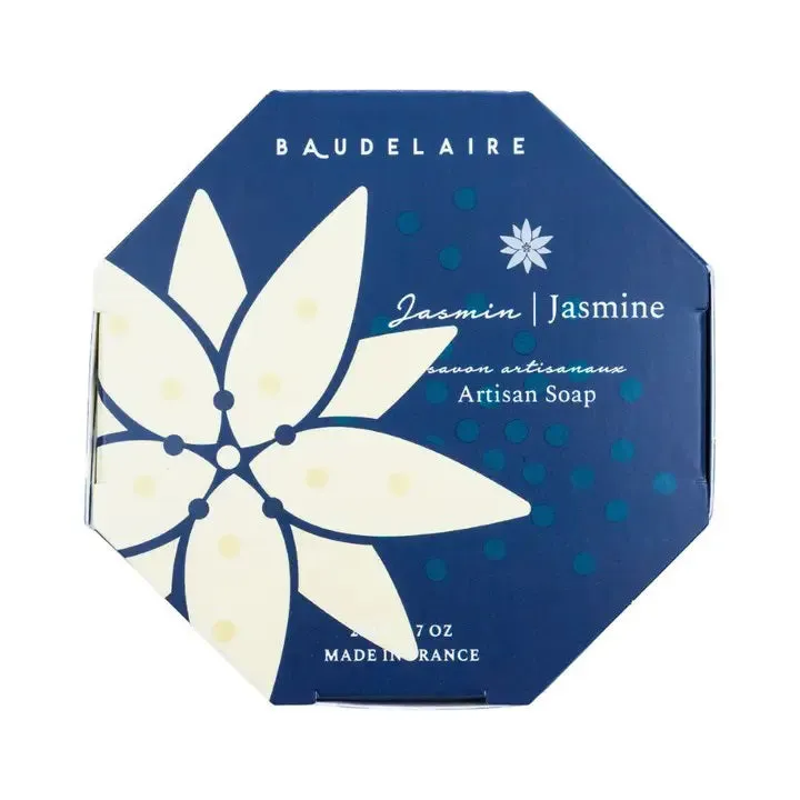 BAUDELAIRE - JASMINE 7OZ BOXED BATH BAR