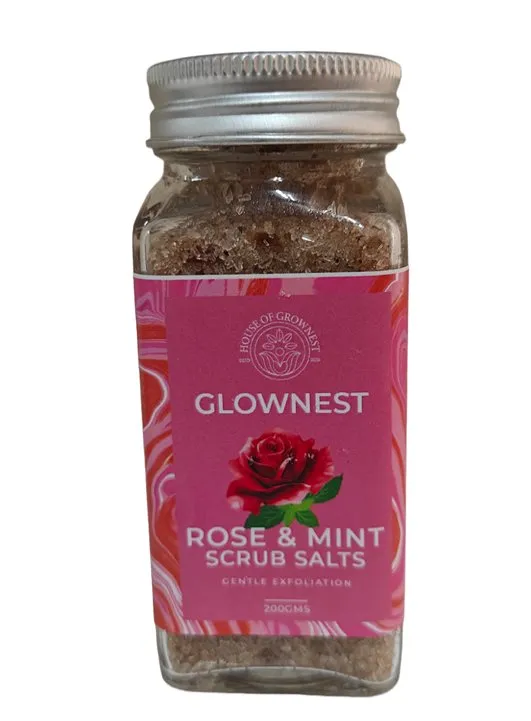 Bio Enzyme Based Rose & Mint Scrub Salt