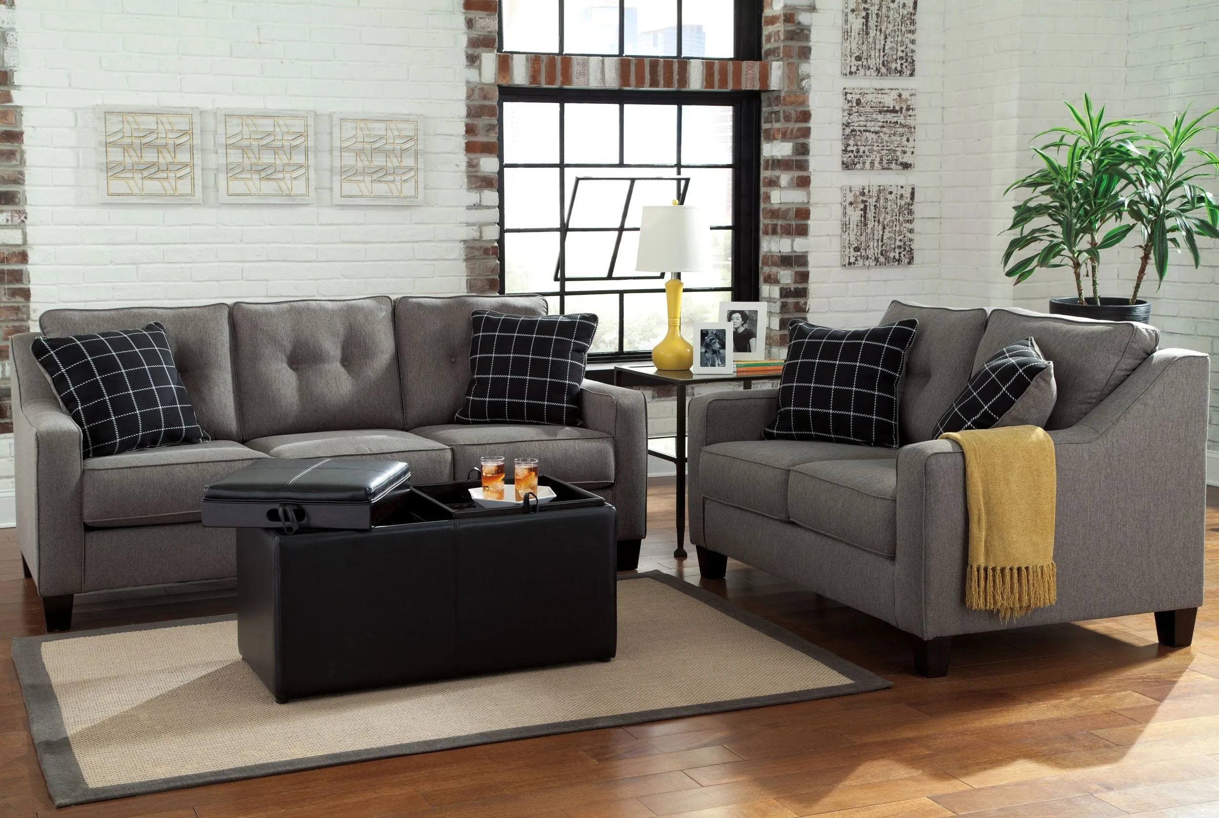 Brindon - Charcoal - Sofa