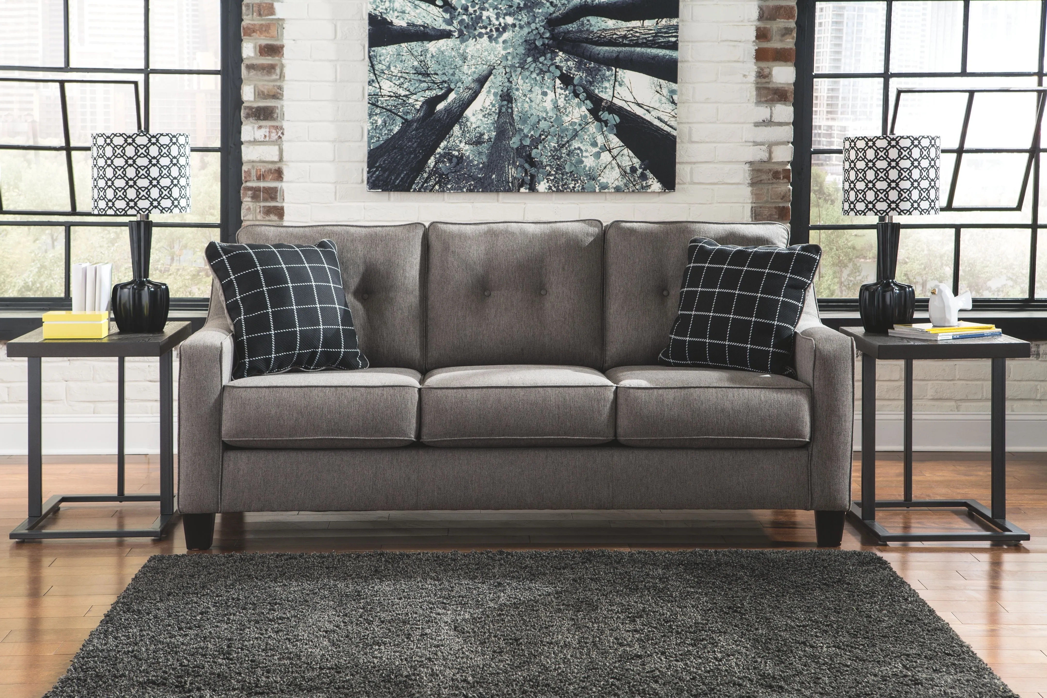 Brindon - Charcoal - Sofa