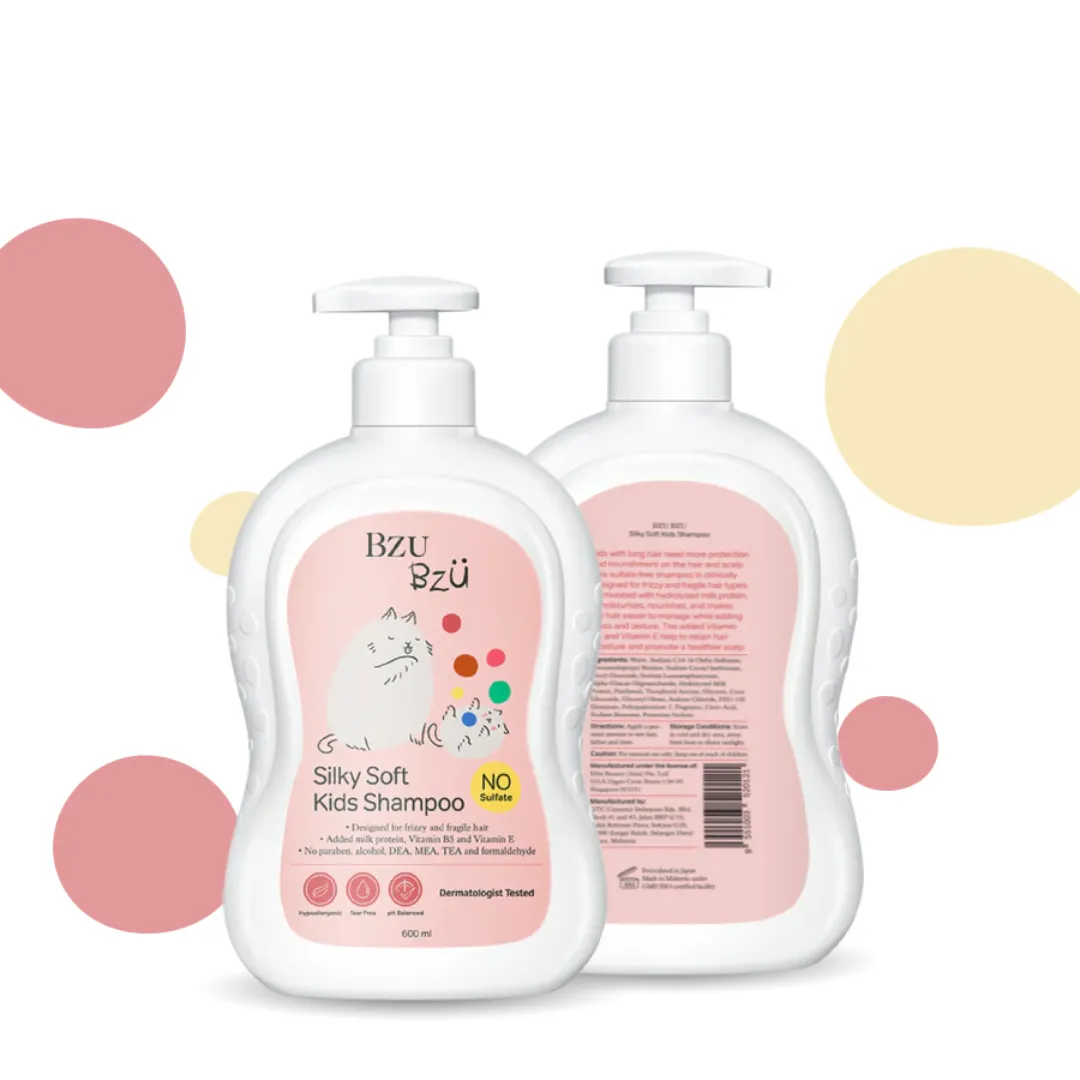 BZU BZU Silky Soft Kids Shampoo (600ml)