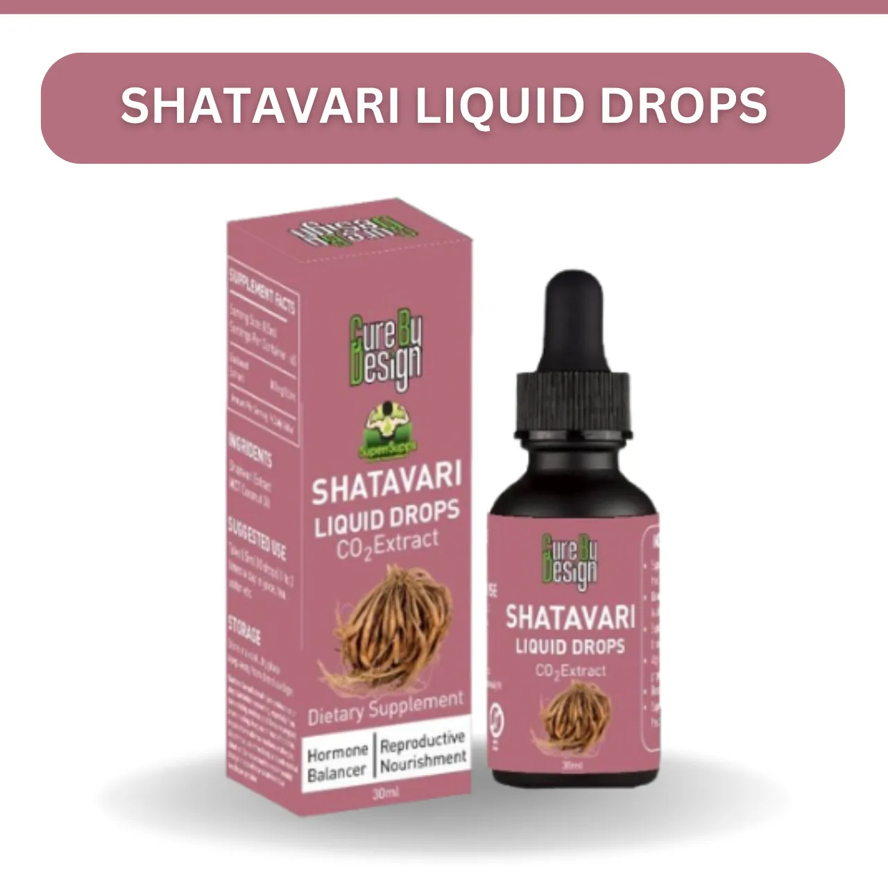 Cure By Design- Enhance Feminine Wellness – Shatavari Extract