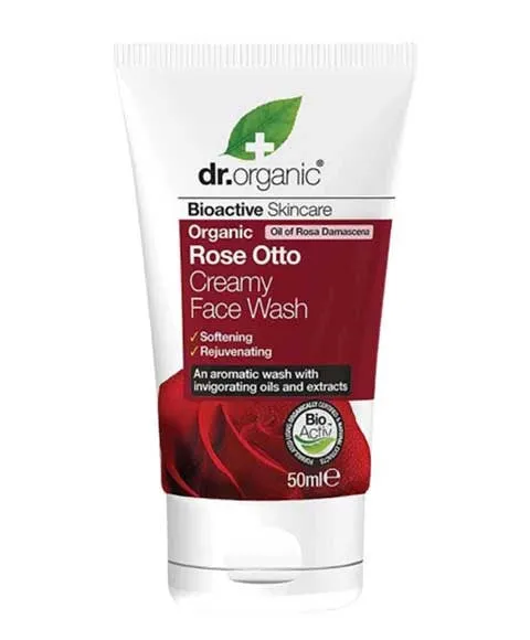 Dr Organic Bioactive Skincare Rose Otto Creamy Face Wash