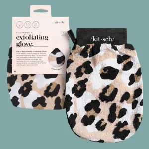 Eco-Friendly Exfoliating Glove - Leopard