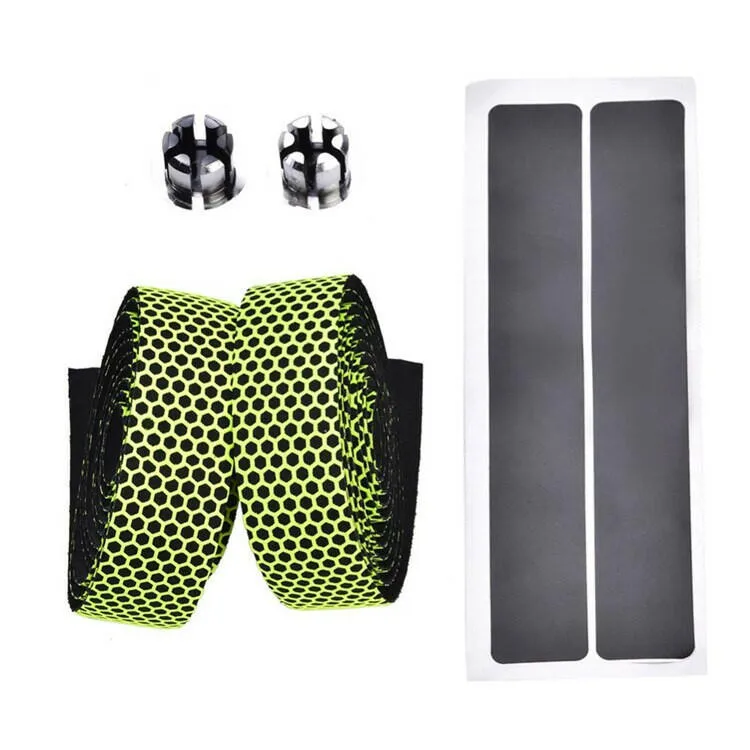 ESLNF Bicycle Handlebar Tape Road Bike Bar Tape PU Bike Handlebar Tape Cycling Damping Anti-Vibration Wrap Bike Accessories