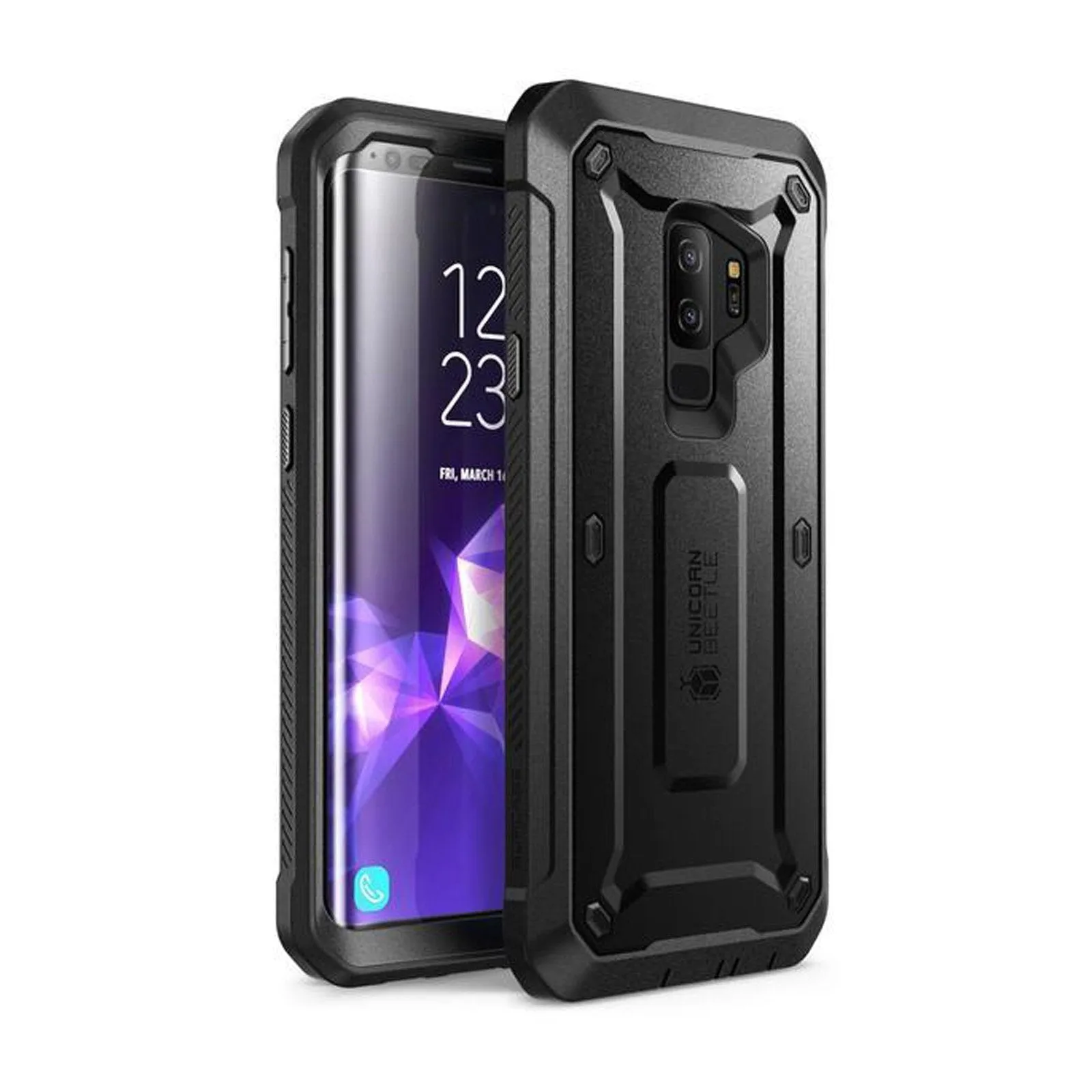 Galaxy S9 Plus Unicorn Beetle Pro Full Body Rugged Case-Black