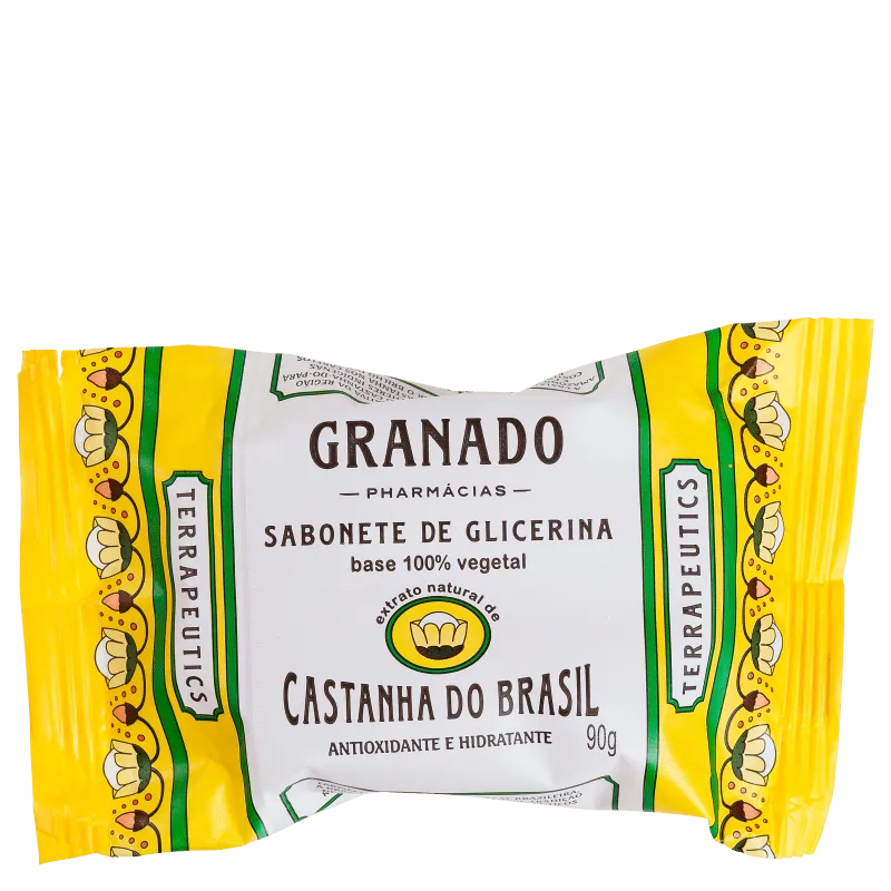 Granado Terrapeutics Brazil nut Glycerin - Soap in Bar 90g