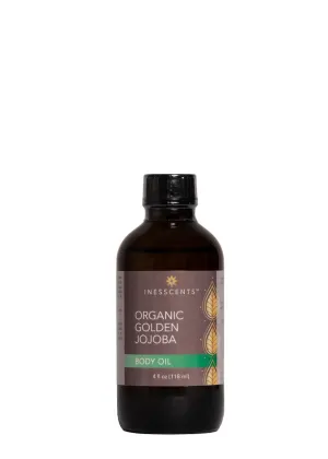 Inesscents Aromatic Botanicals Organic Jojoba Oil - Golden 4 oz Oil