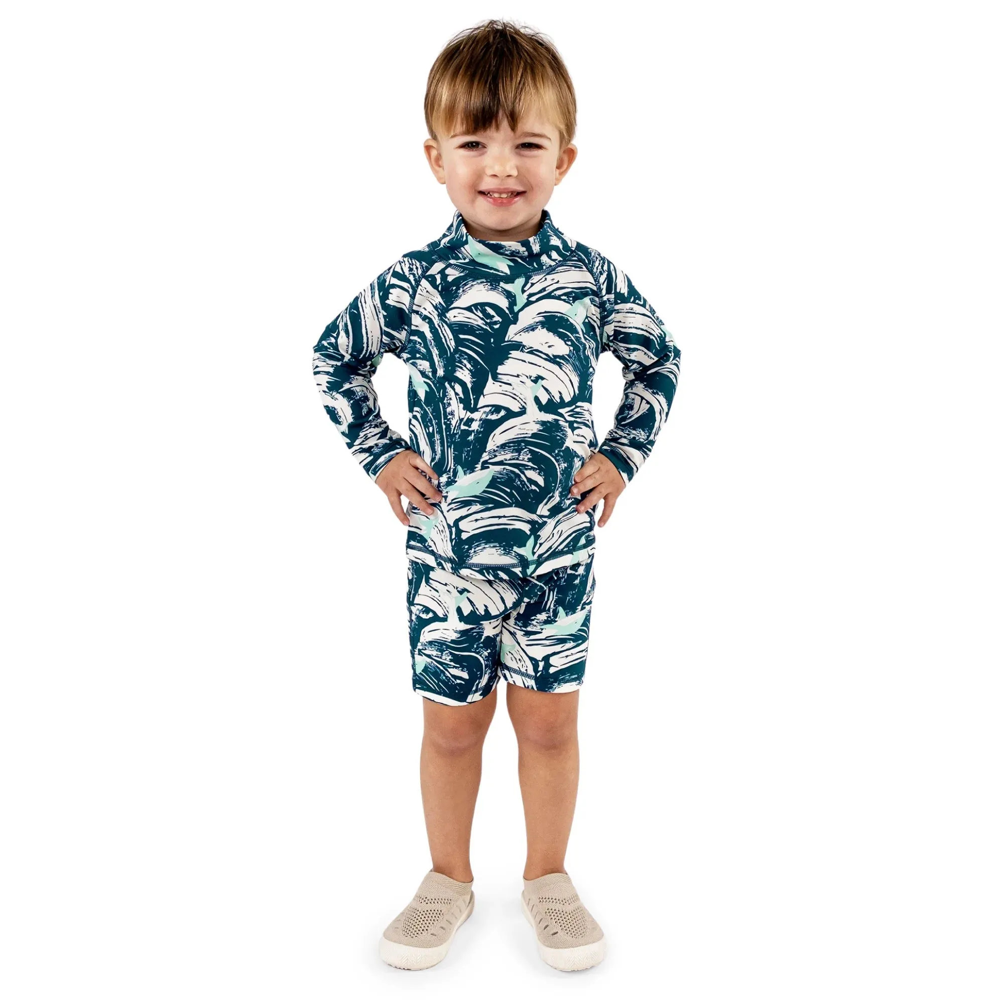 Jan & Jul 2pc Sunsuit - Wave Rider