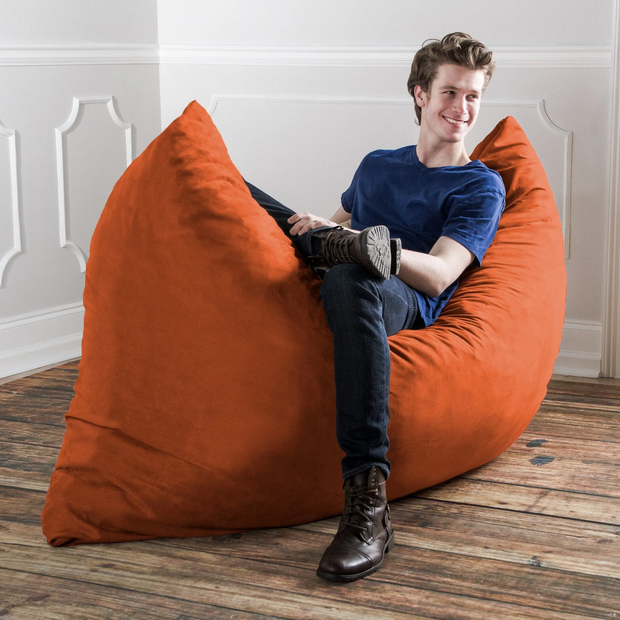 Jaxx 5.5' Pillow Saxx Microsuede Bean Bag Pillow