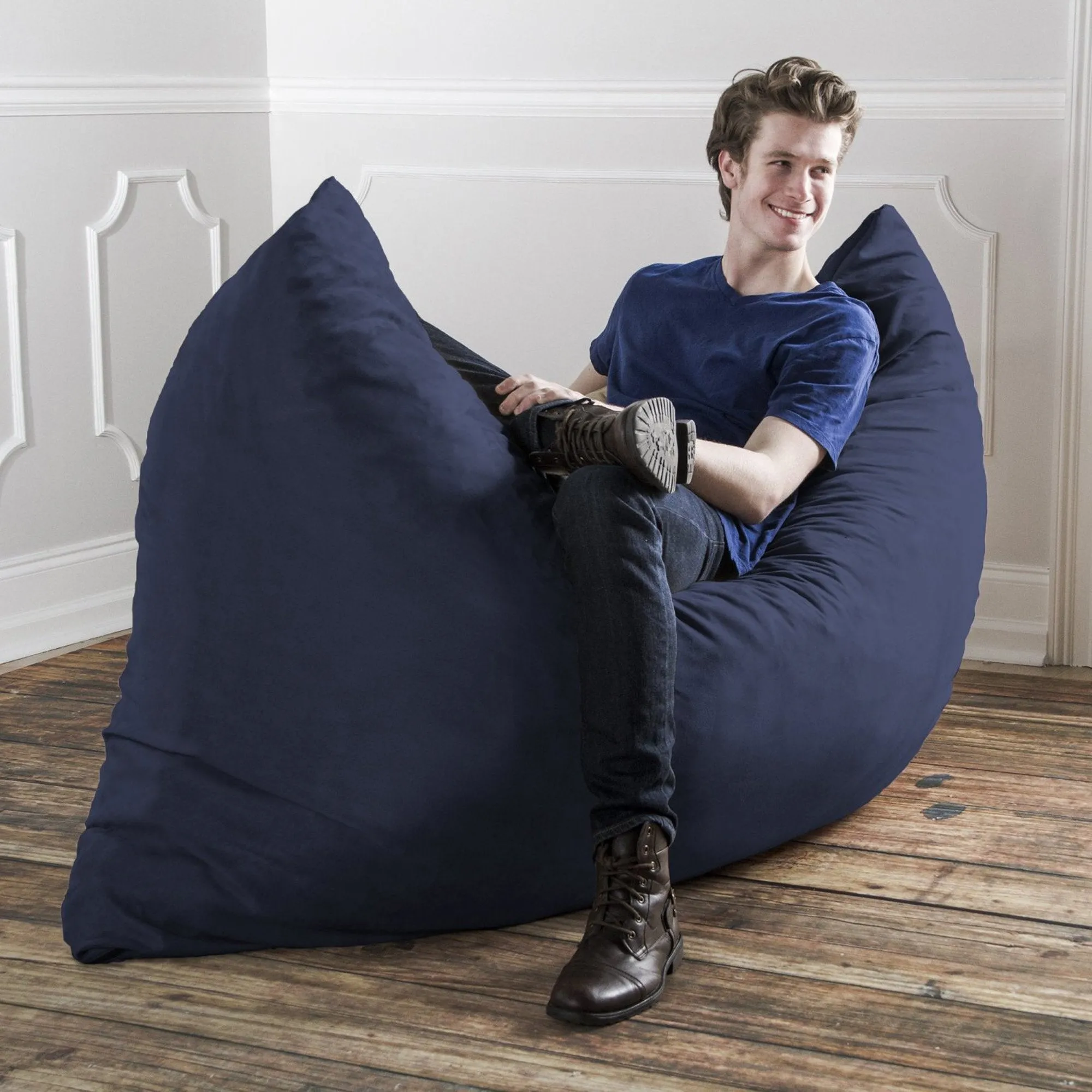 Jaxx 5.5' Pillow Saxx Microsuede Bean Bag Pillow