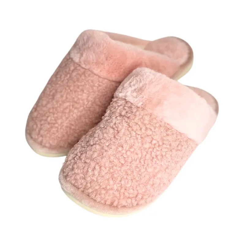 Joan Scott Memory Foam Slipper Pink