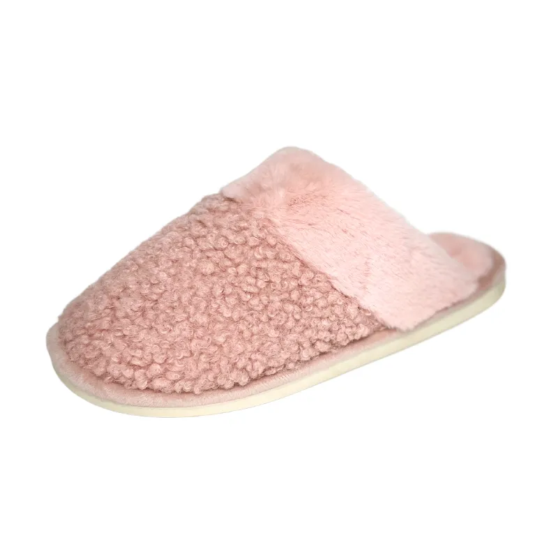 Joan Scott Memory Foam Slipper Pink