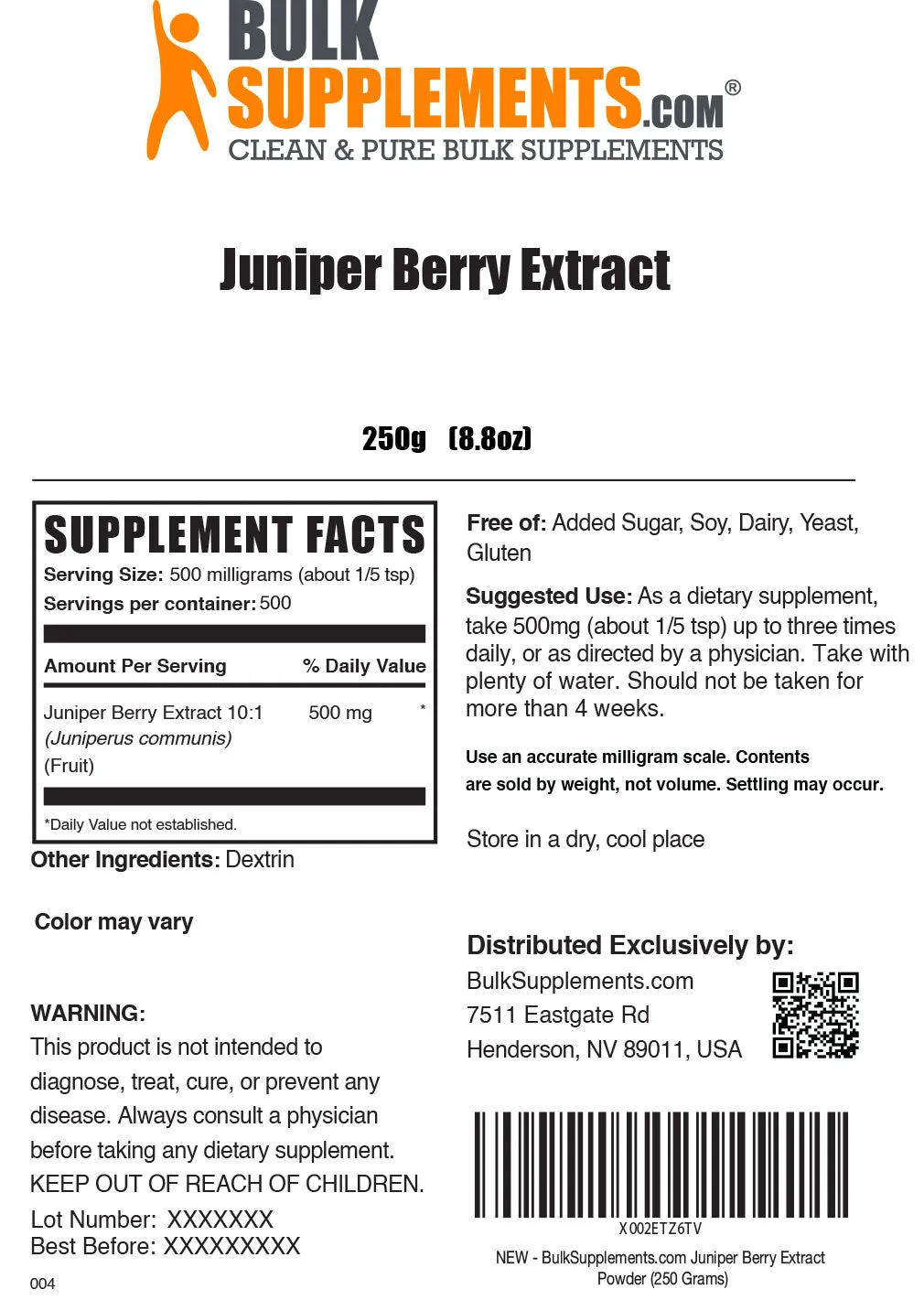 Juniper Berry Extract Powder