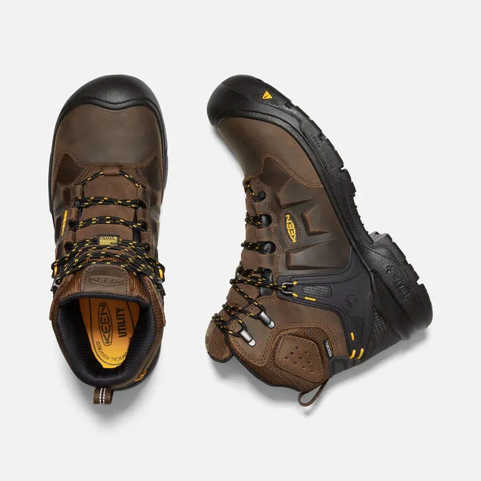 KEEN UTILITY MEN'S DOVER 6" WATERPROOF CARBON FIBER TOE BOOT