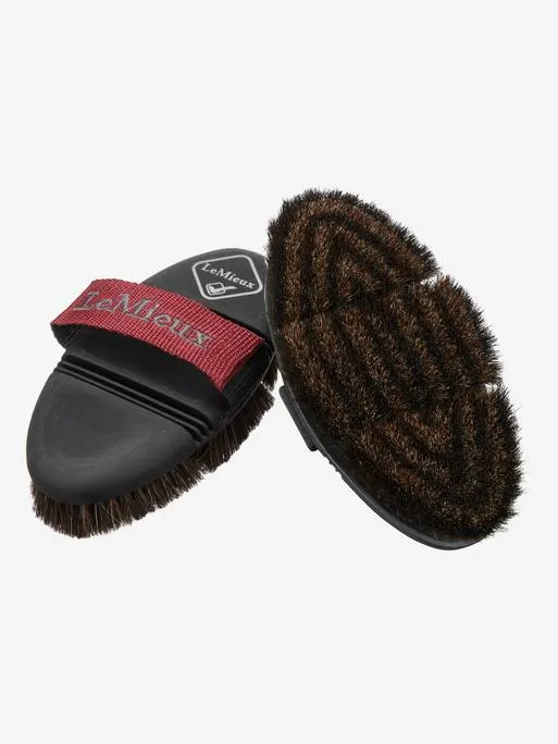 LeMieux Flexi Horse Hair Brush Black