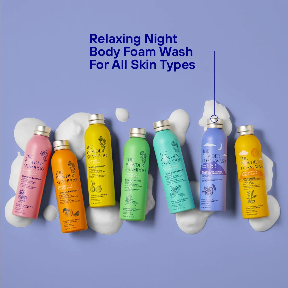 Mini - Relaxing Body Foam Wash To Unwind Your Mind 20g / 0.70oz