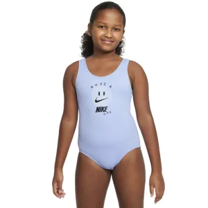 Nike - Girls' Multi Logo U-Back One Piece (Cobalt Bliss)