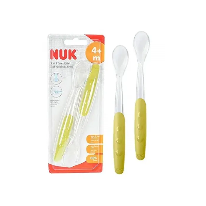 NUK Easy Learning Soft Feeding Spoon 2s 4 months  