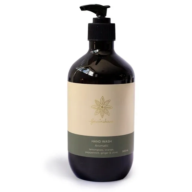 Orange, Peppermint, Ginger & Clove Aromatic Hand Wash