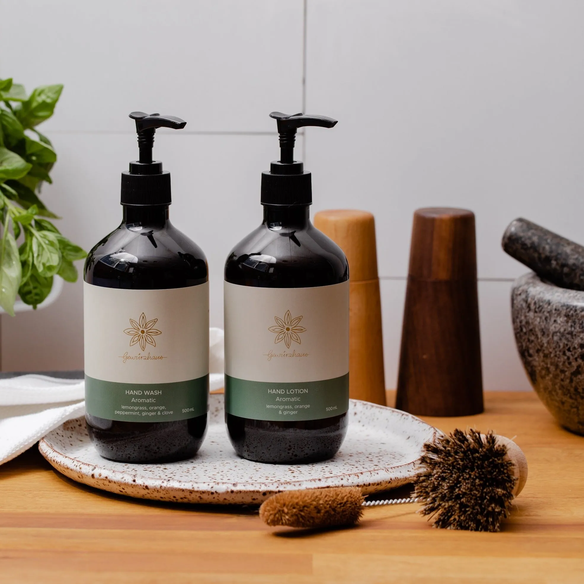 Orange, Peppermint, Ginger & Clove Aromatic Hand Wash