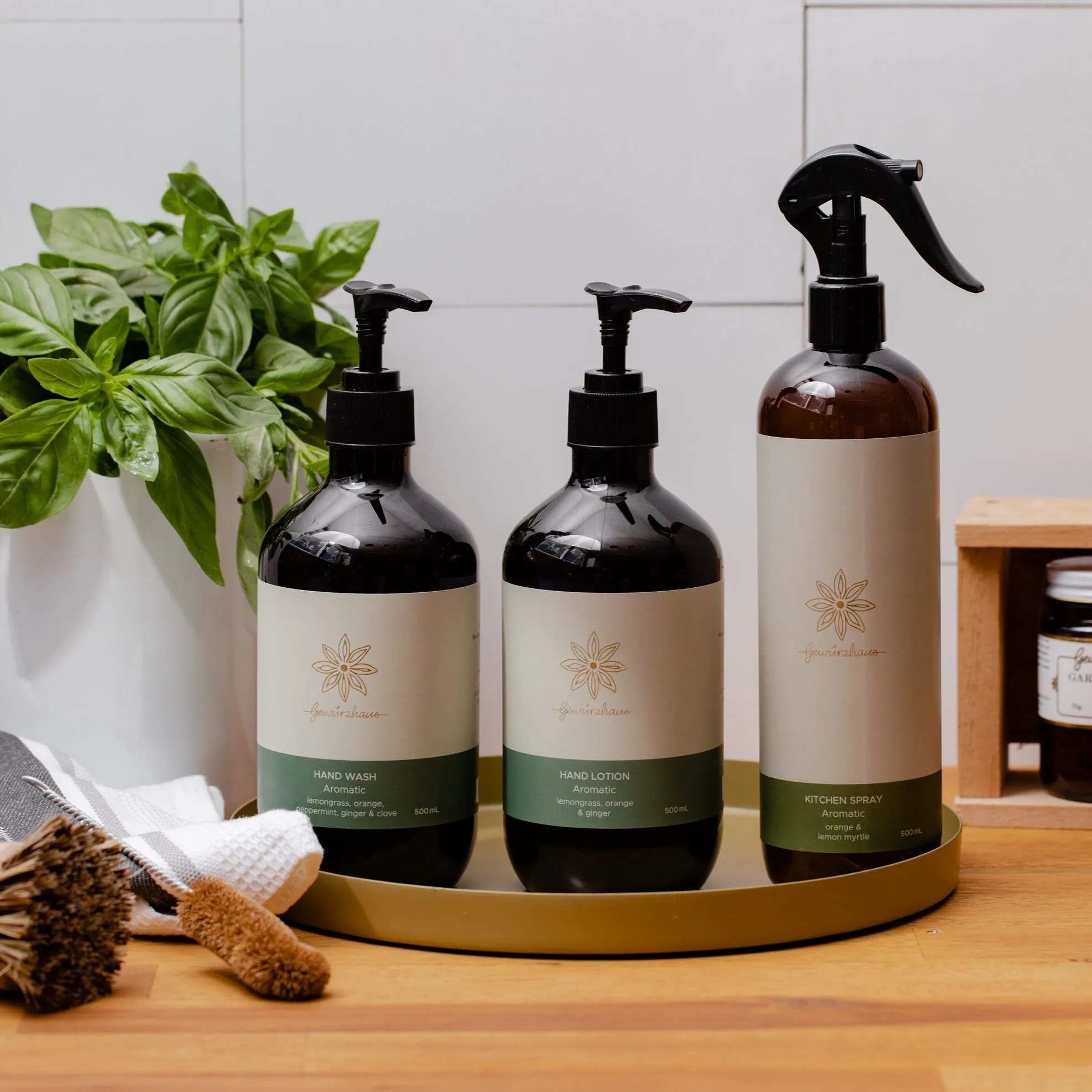 Orange, Peppermint, Ginger & Clove Aromatic Hand Wash