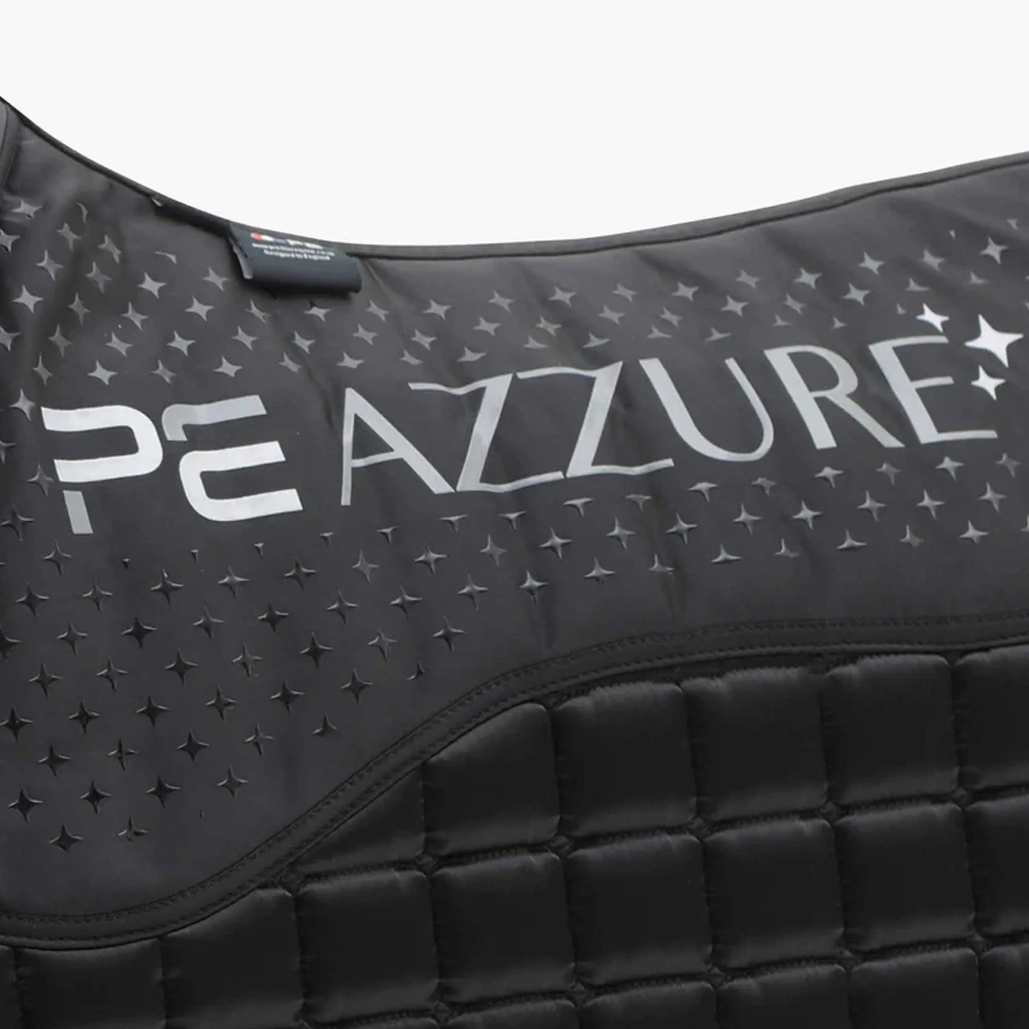 Premier Equine Azzure Anti-Slip Satin Dressage Square - Black