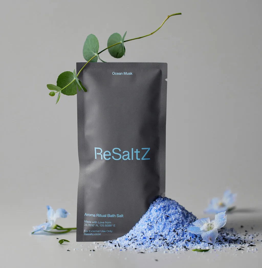 ReSaltZ Aroma Bath Salt Ocean Musk