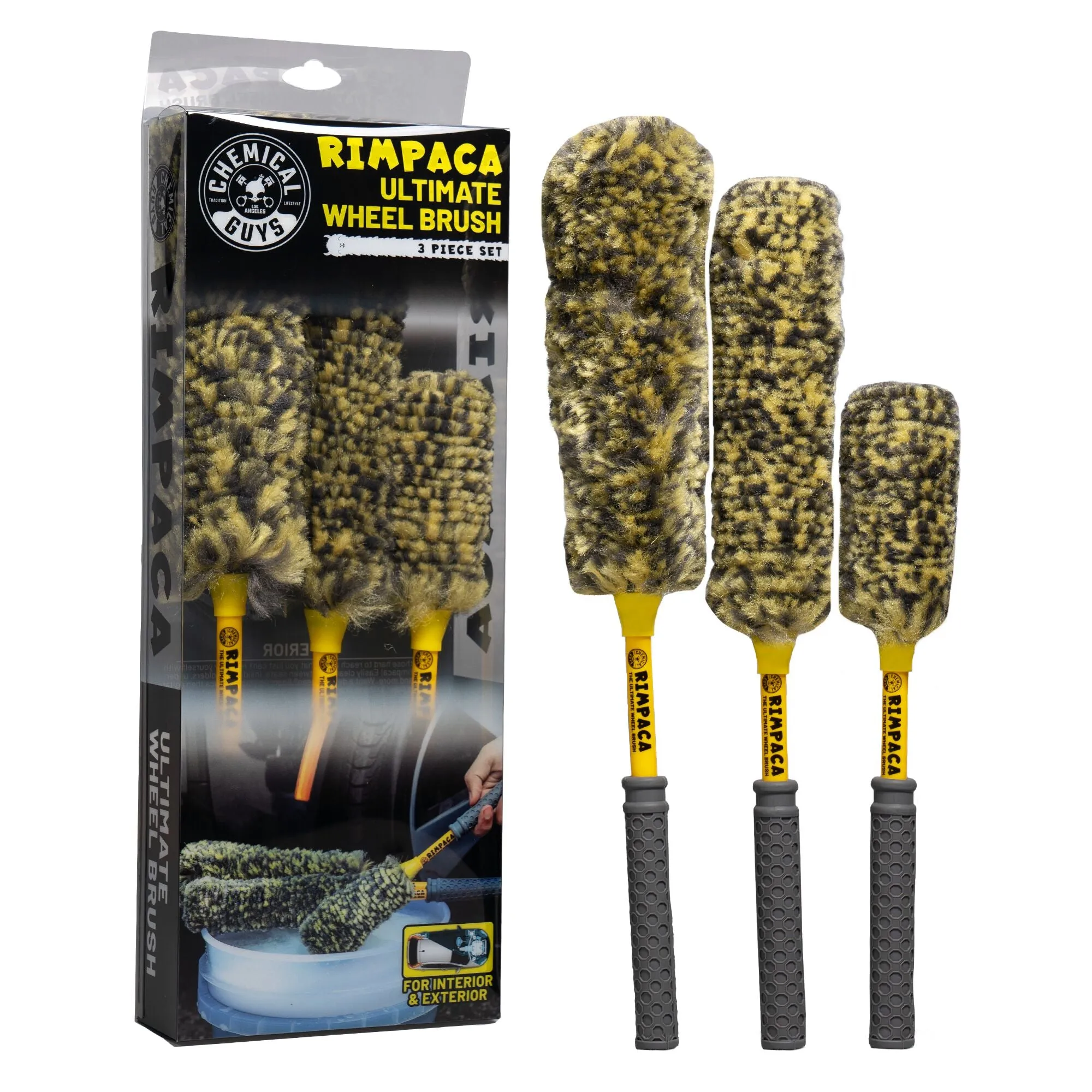 Rimpaca Ultimate Wheel Brush Set (3 Pcs)