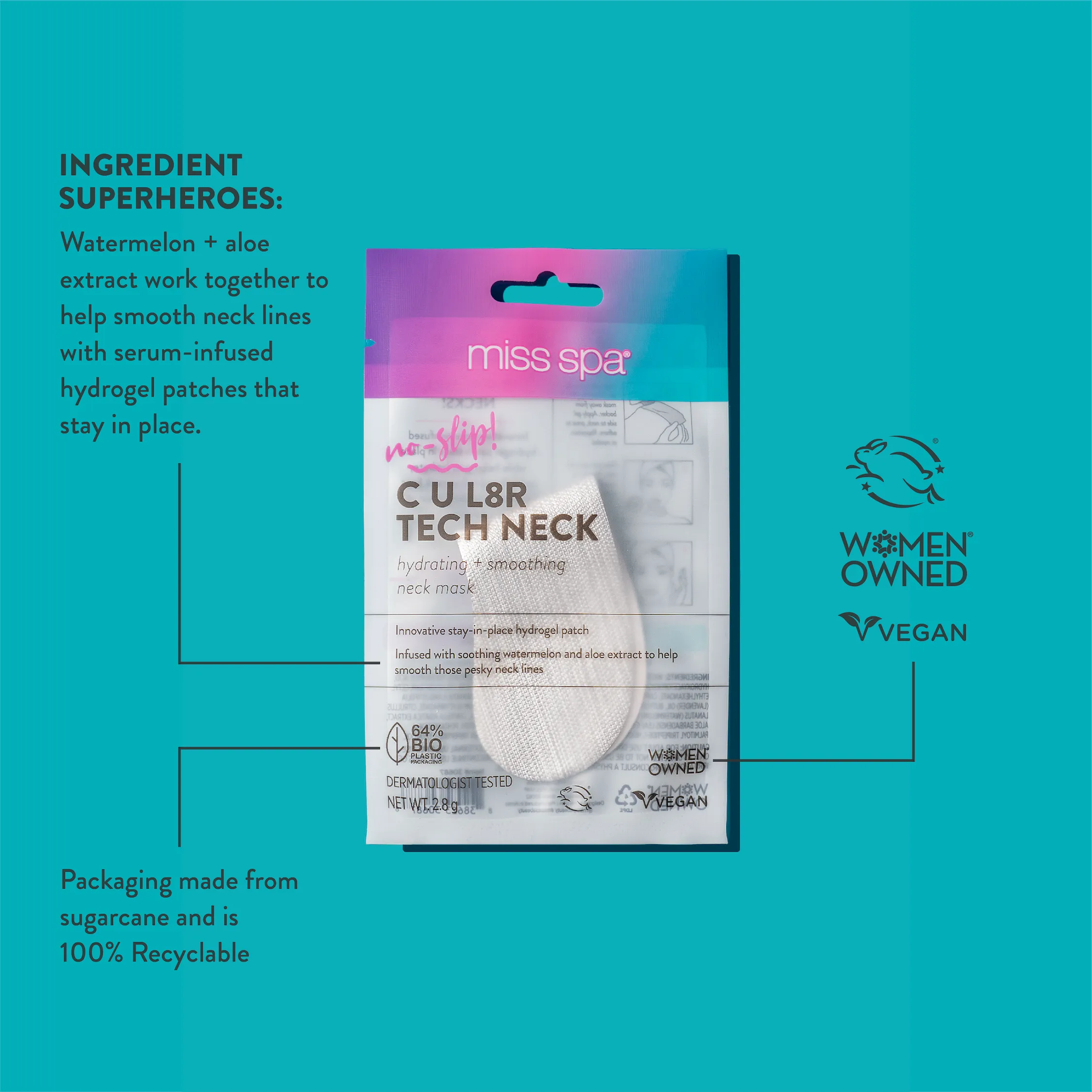 Smooth   Hydrate Tech Neck 4 Pack