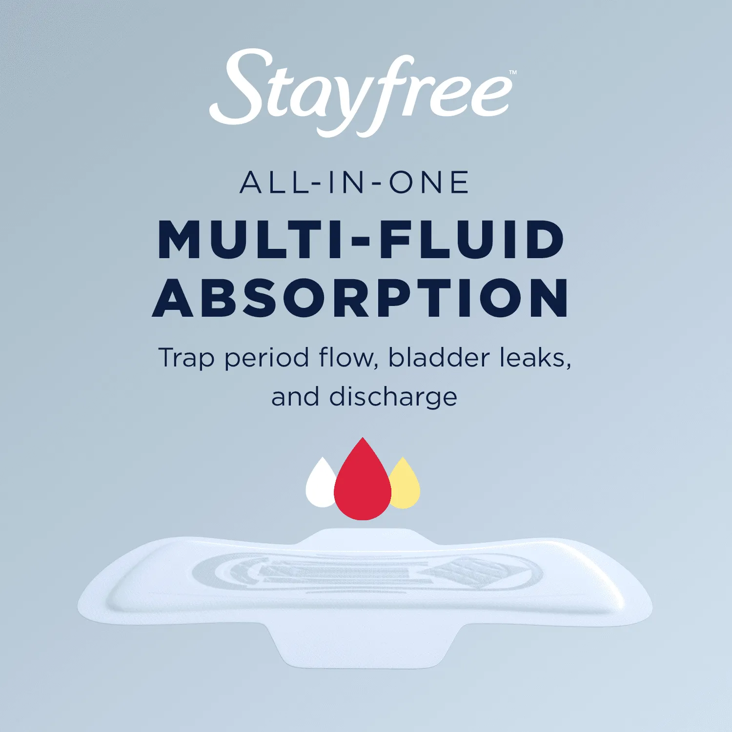 Stayfree Ultra Thin Super Long Pads With Wings, 32ct, Multi-Fluid Protection For Up To 8 Hours, With Odor Neutralizer