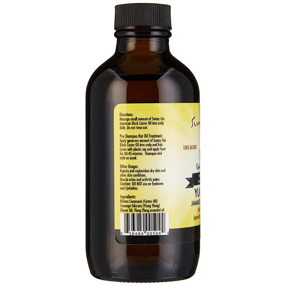 Sunny Isle Ylang Ylang Jamaican Black Castor Oil 4oz