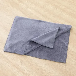 UMAI Microber Face Towel (40cmX60cm) 400 GSM - Super Absorbent, Quick-Dry, Gentle on Skin, Super-Soft for Everyday Use | Microfiber Face Towel for Women & Men (Grey)