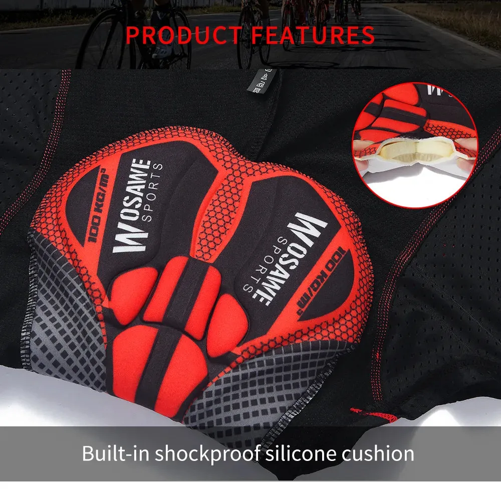 Upgrade Cycling Shorts Men Cycling Underpant Pro Shockproof Padded Bicycle Underpant MTB Road Bike Underwear Man Shorts