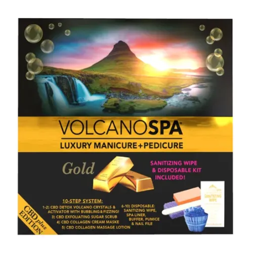 Volcano Spa 10-in-1 Spa Kit - Gold