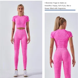 Yoga Set Sport suit Workout Active Outfit Fitness Gym Sets For Women