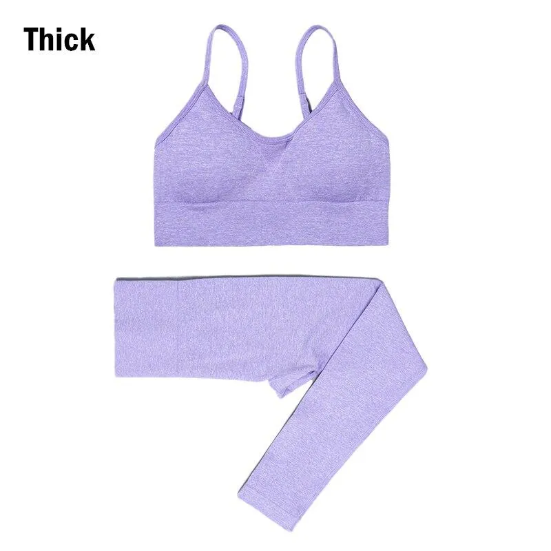 Yoga Set Sport suit Workout Active Outfit Fitness Gym Sets For Women