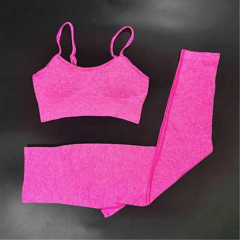 Yoga Set Sport suit Workout Active Outfit Fitness Gym Sets For Women